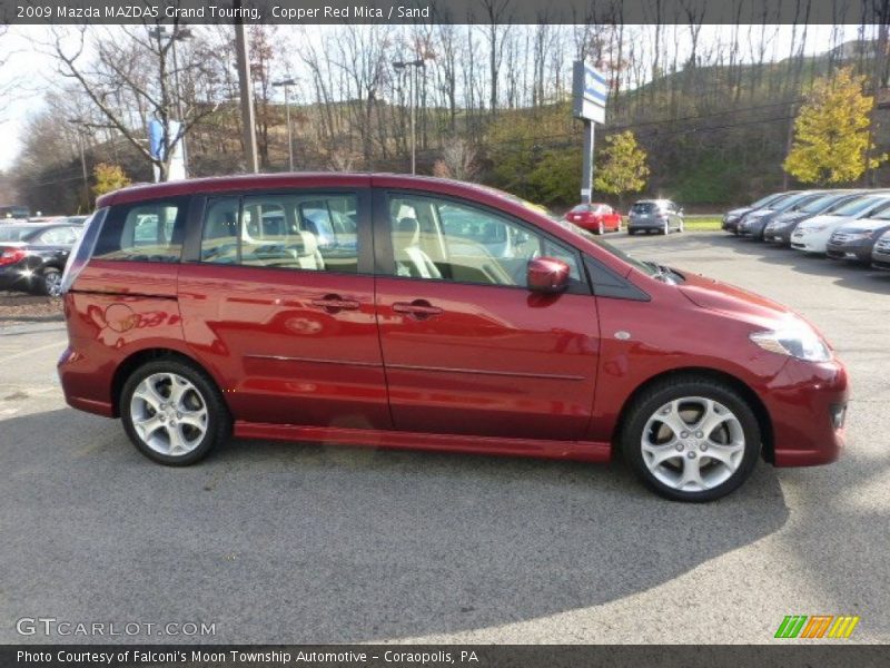 Copper Red Mica / Sand 2009 Mazda MAZDA5 Grand Touring