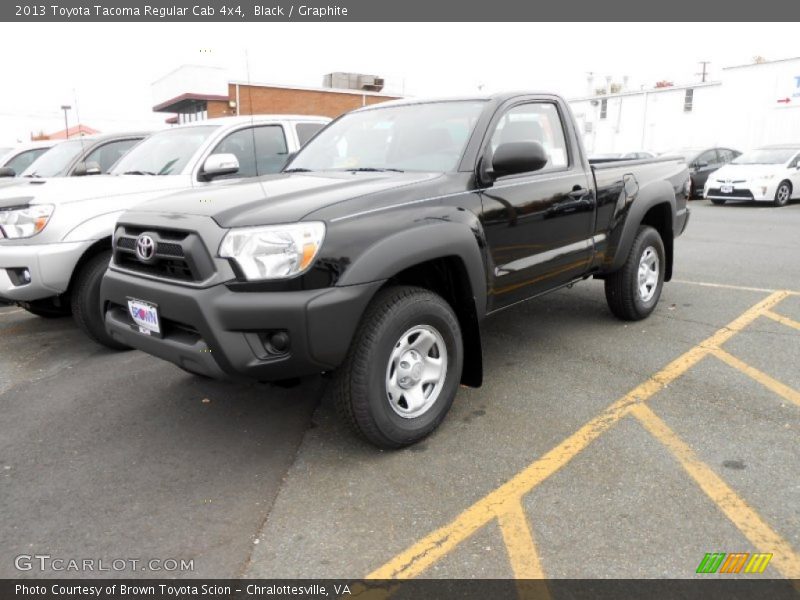 Front 3/4 View of 2013 Tacoma Regular Cab 4x4