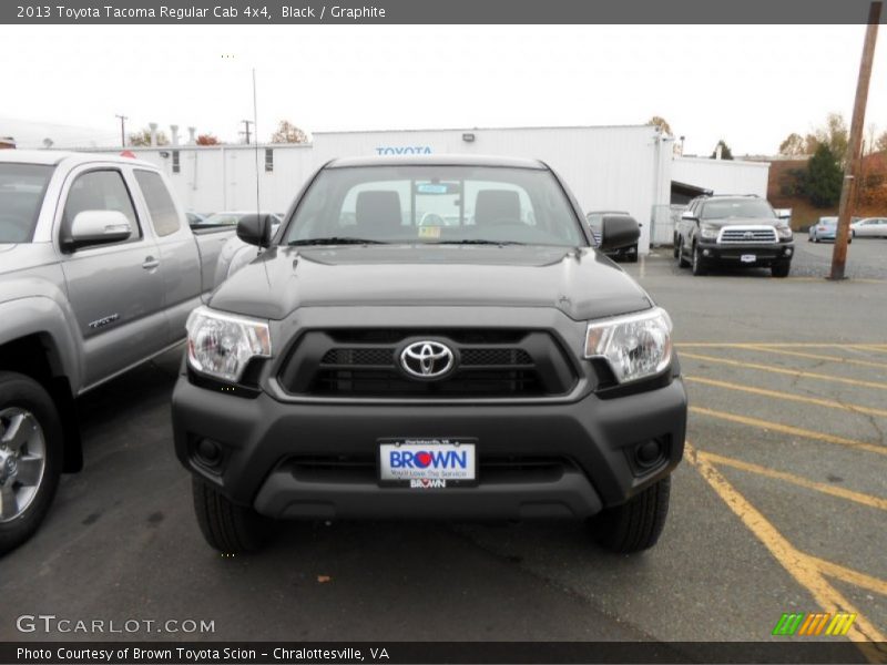 Black / Graphite 2013 Toyota Tacoma Regular Cab 4x4