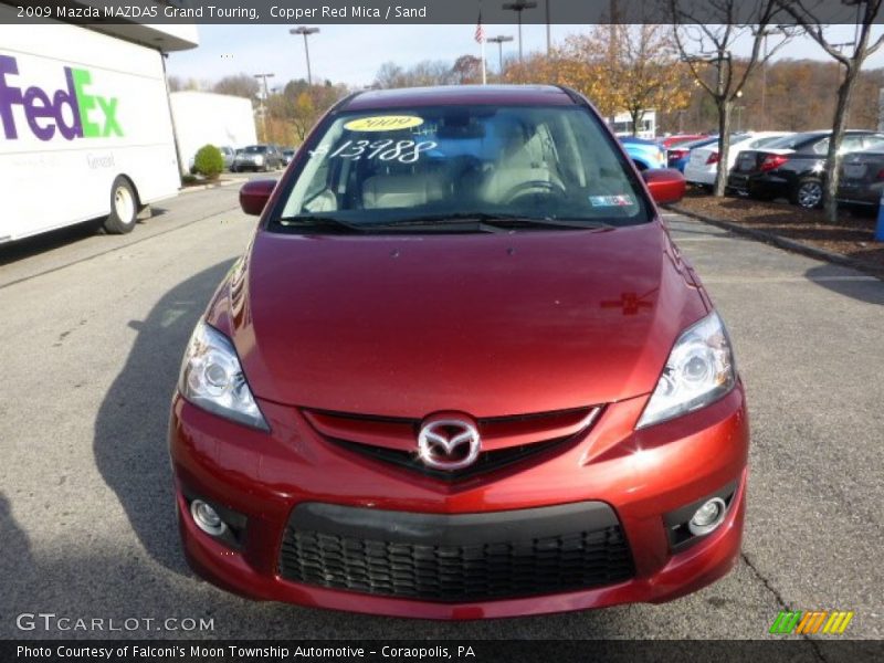 Copper Red Mica / Sand 2009 Mazda MAZDA5 Grand Touring
