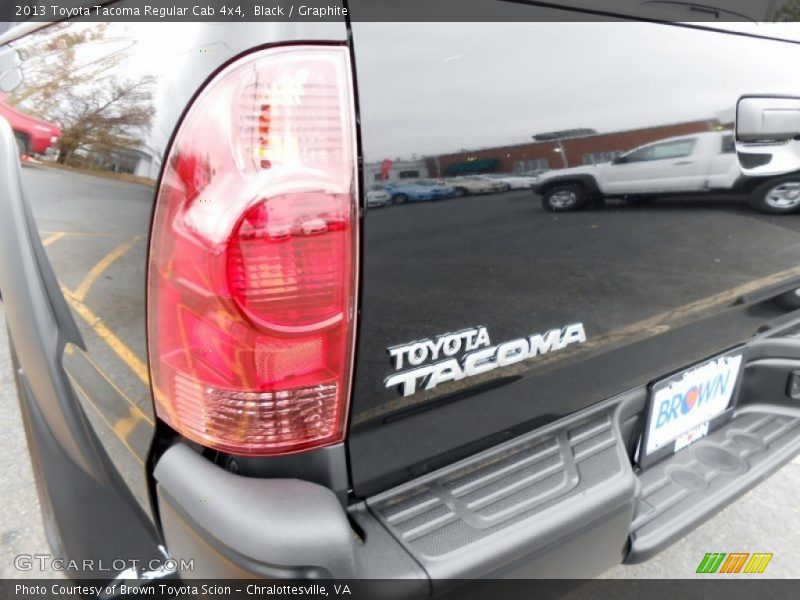 Black / Graphite 2013 Toyota Tacoma Regular Cab 4x4