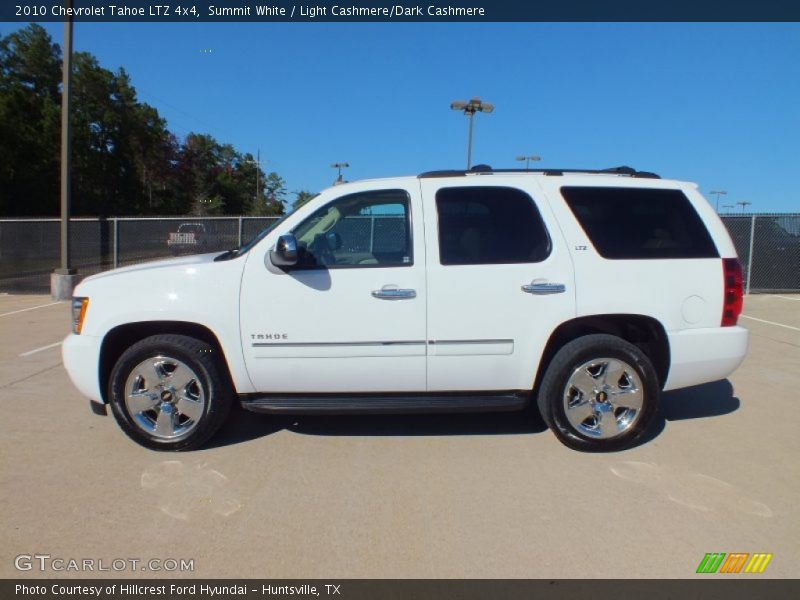 Summit White / Light Cashmere/Dark Cashmere 2010 Chevrolet Tahoe LTZ 4x4
