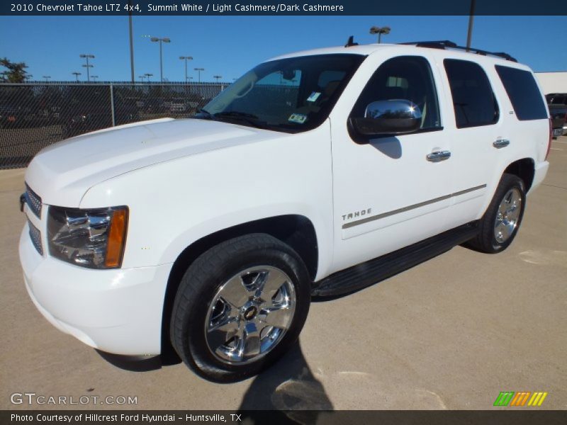 Summit White / Light Cashmere/Dark Cashmere 2010 Chevrolet Tahoe LTZ 4x4