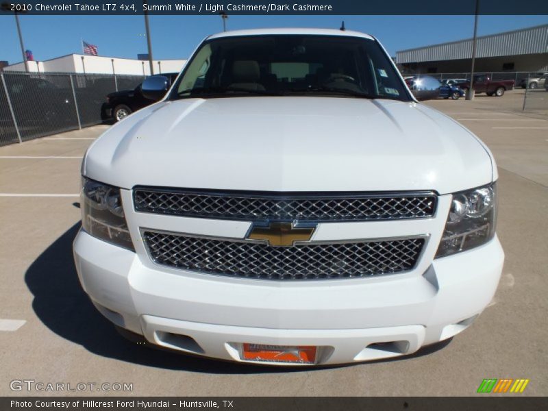 Summit White / Light Cashmere/Dark Cashmere 2010 Chevrolet Tahoe LTZ 4x4