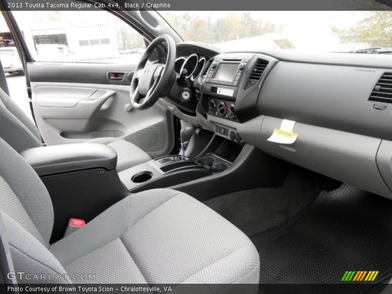  2013 Tacoma Regular Cab 4x4 Graphite Interior