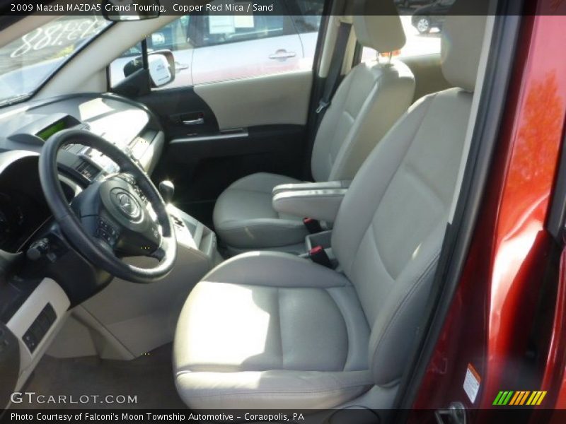 Copper Red Mica / Sand 2009 Mazda MAZDA5 Grand Touring