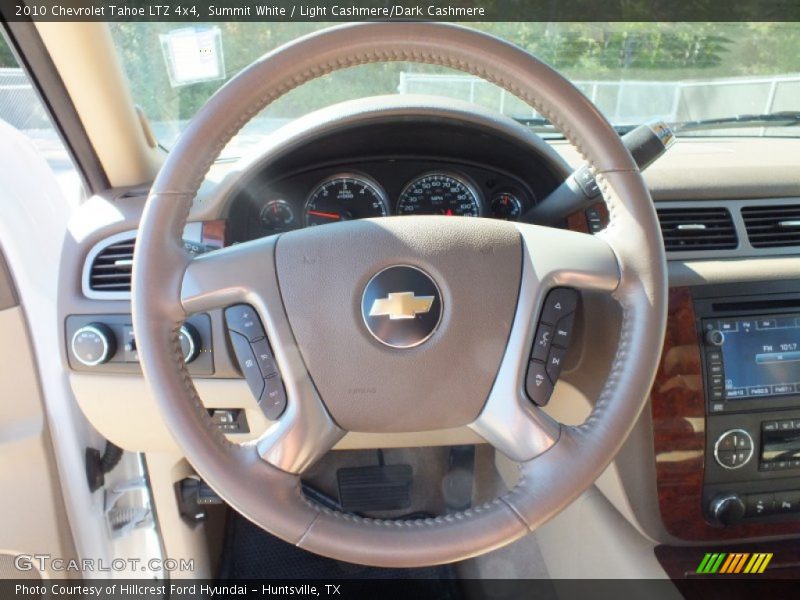 Summit White / Light Cashmere/Dark Cashmere 2010 Chevrolet Tahoe LTZ 4x4
