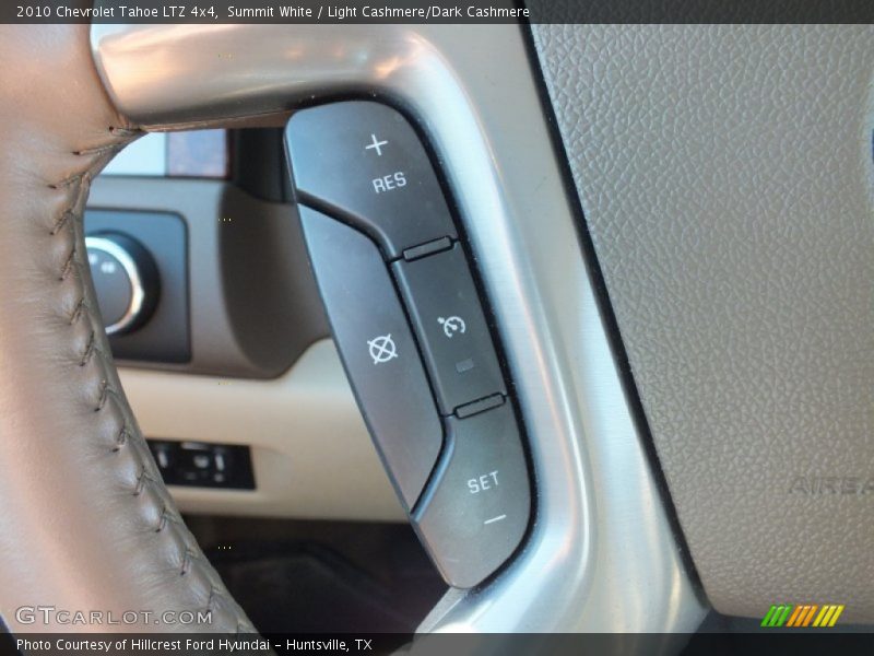 Summit White / Light Cashmere/Dark Cashmere 2010 Chevrolet Tahoe LTZ 4x4