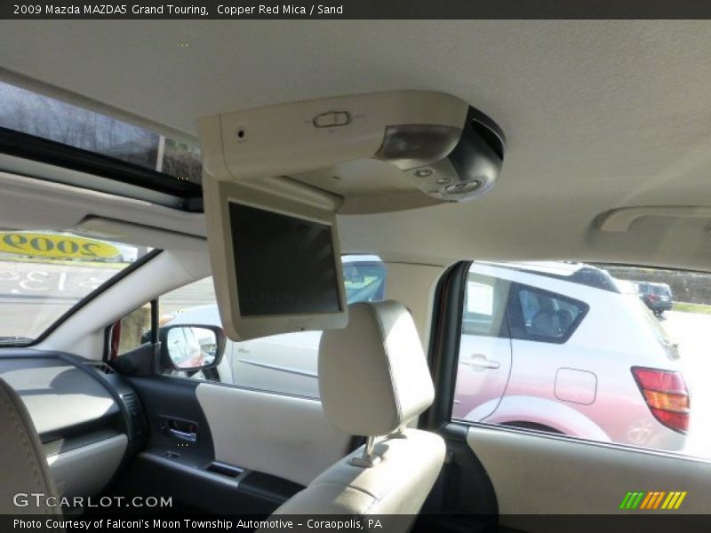 Copper Red Mica / Sand 2009 Mazda MAZDA5 Grand Touring