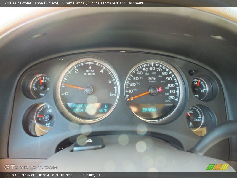 Summit White / Light Cashmere/Dark Cashmere 2010 Chevrolet Tahoe LTZ 4x4