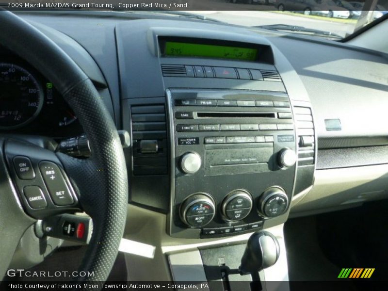 Copper Red Mica / Sand 2009 Mazda MAZDA5 Grand Touring