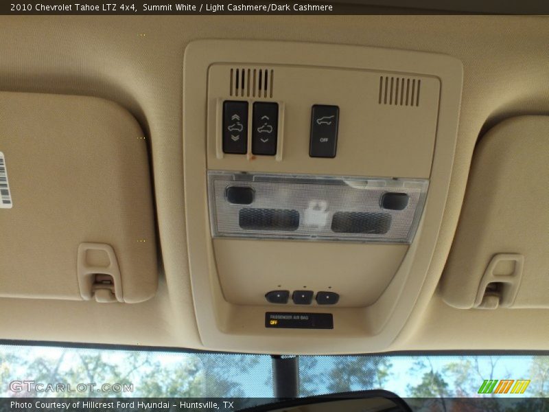 Summit White / Light Cashmere/Dark Cashmere 2010 Chevrolet Tahoe LTZ 4x4