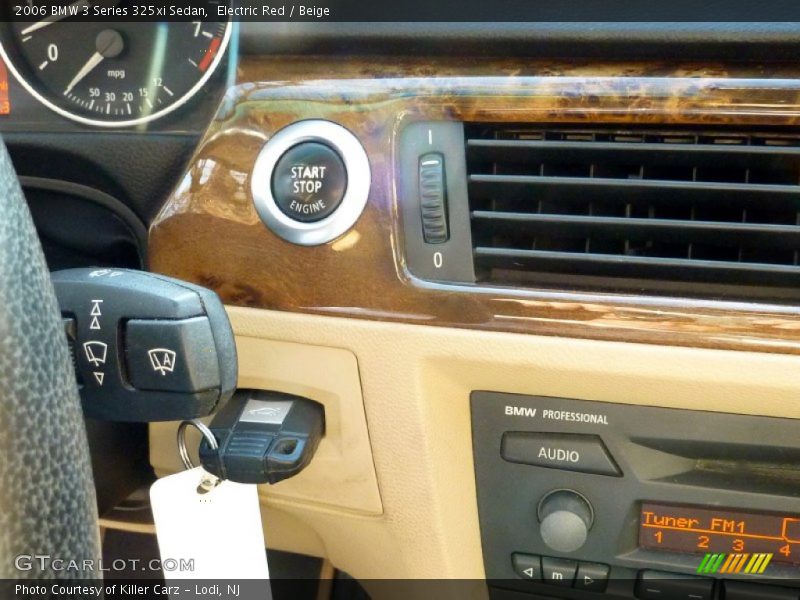 Electric Red / Beige 2006 BMW 3 Series 325xi Sedan
