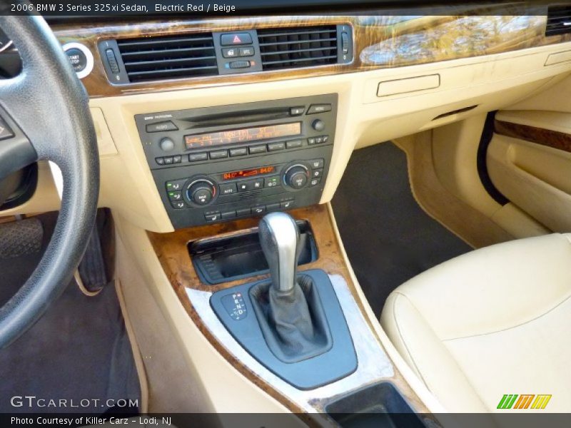 Electric Red / Beige 2006 BMW 3 Series 325xi Sedan