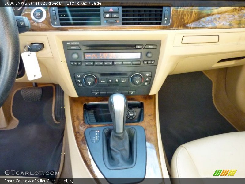 Electric Red / Beige 2006 BMW 3 Series 325xi Sedan