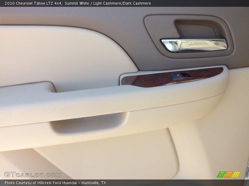 Summit White / Light Cashmere/Dark Cashmere 2010 Chevrolet Tahoe LTZ 4x4