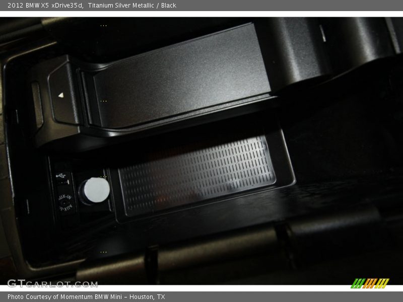 Titanium Silver Metallic / Black 2012 BMW X5 xDrive35d