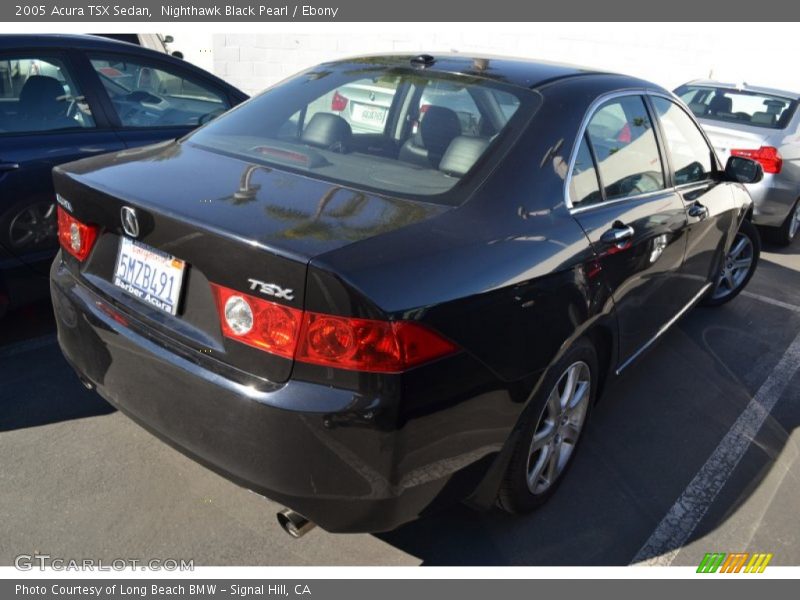 Nighthawk Black Pearl / Ebony 2005 Acura TSX Sedan