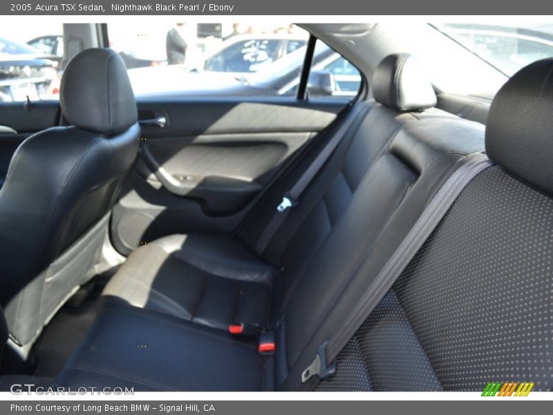 Nighthawk Black Pearl / Ebony 2005 Acura TSX Sedan