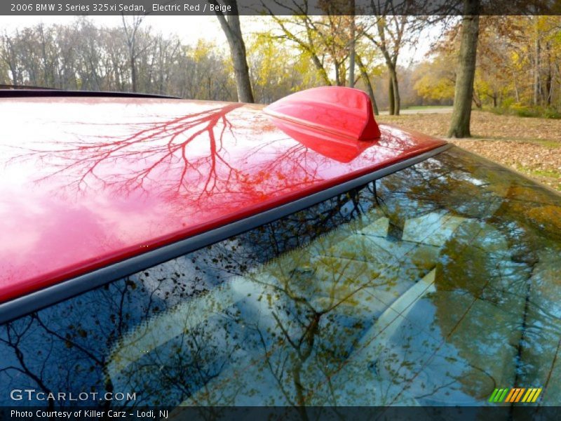 Electric Red / Beige 2006 BMW 3 Series 325xi Sedan