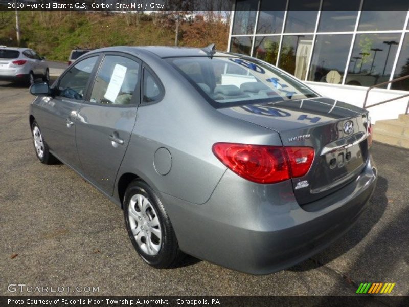 Carbon Gray Mist / Gray 2010 Hyundai Elantra GLS