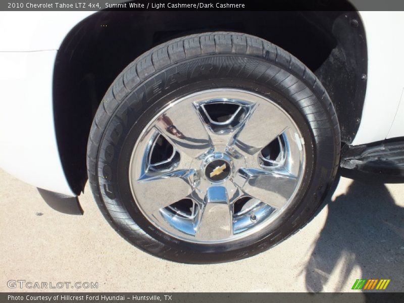 Summit White / Light Cashmere/Dark Cashmere 2010 Chevrolet Tahoe LTZ 4x4