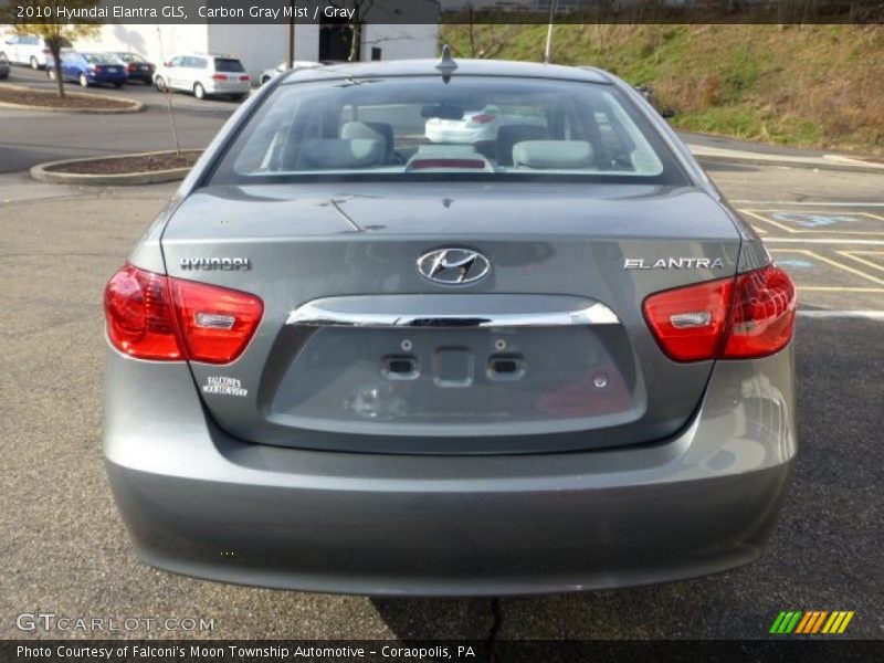 Carbon Gray Mist / Gray 2010 Hyundai Elantra GLS