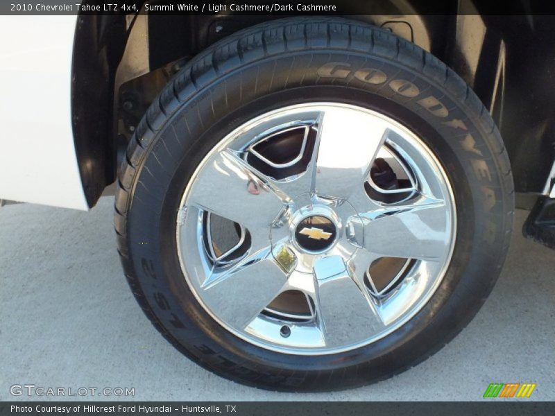 Summit White / Light Cashmere/Dark Cashmere 2010 Chevrolet Tahoe LTZ 4x4