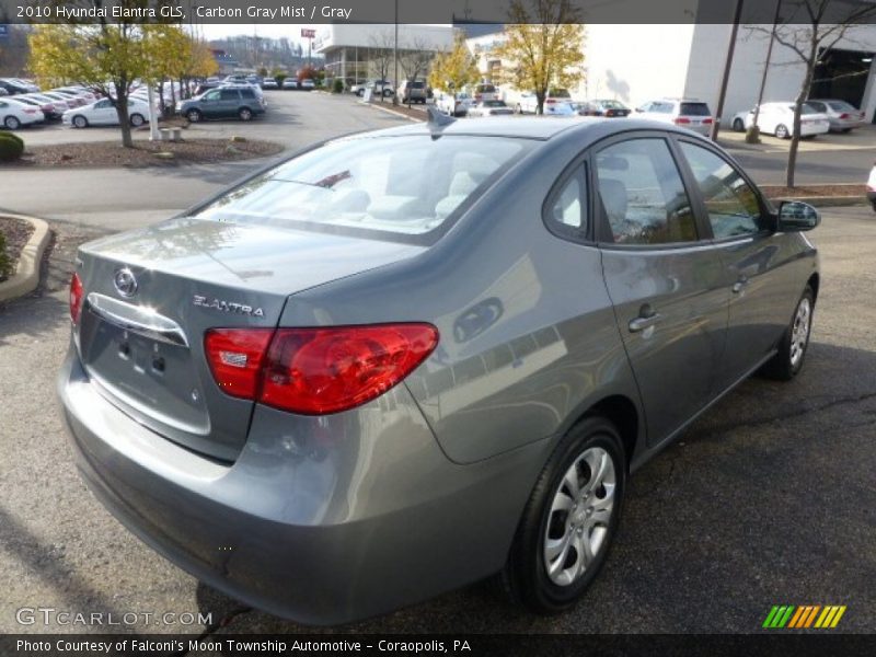 Carbon Gray Mist / Gray 2010 Hyundai Elantra GLS