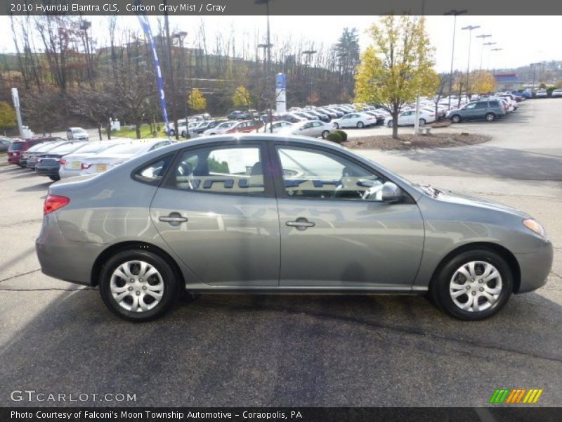 Carbon Gray Mist / Gray 2010 Hyundai Elantra GLS