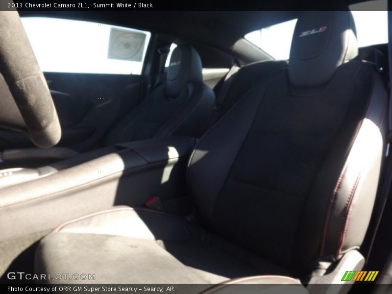 Summit White / Black 2013 Chevrolet Camaro ZL1