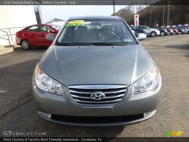 Carbon Gray Mist / Gray 2010 Hyundai Elantra GLS
