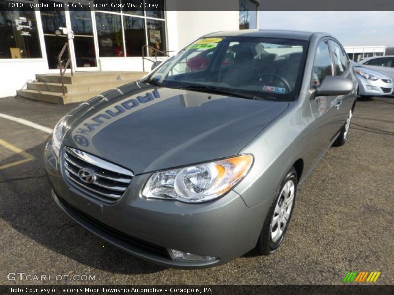 Carbon Gray Mist / Gray 2010 Hyundai Elantra GLS