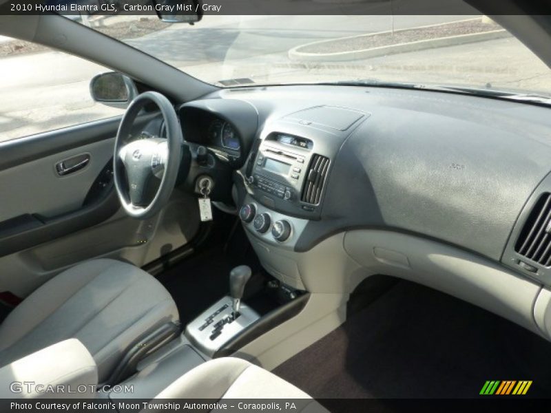 Carbon Gray Mist / Gray 2010 Hyundai Elantra GLS