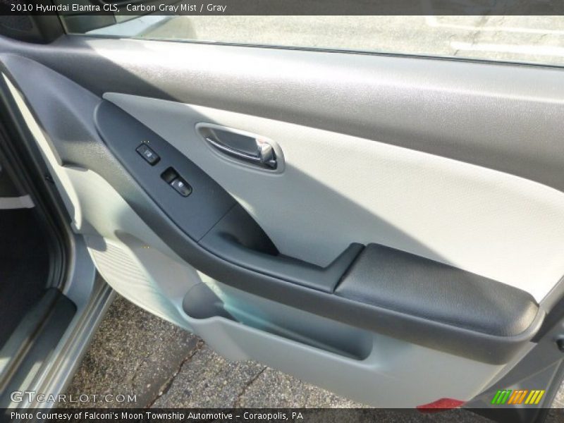 Carbon Gray Mist / Gray 2010 Hyundai Elantra GLS