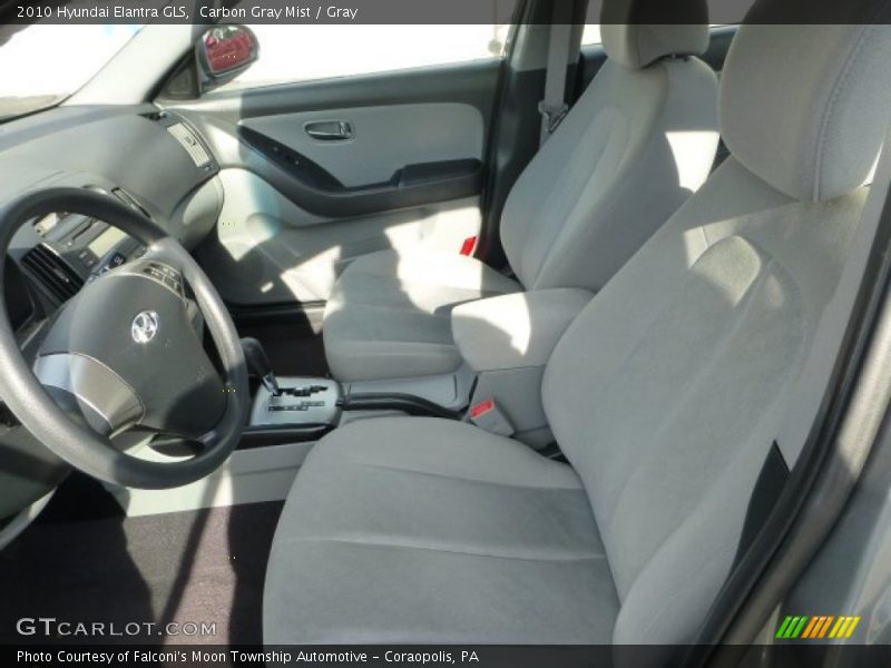 Carbon Gray Mist / Gray 2010 Hyundai Elantra GLS