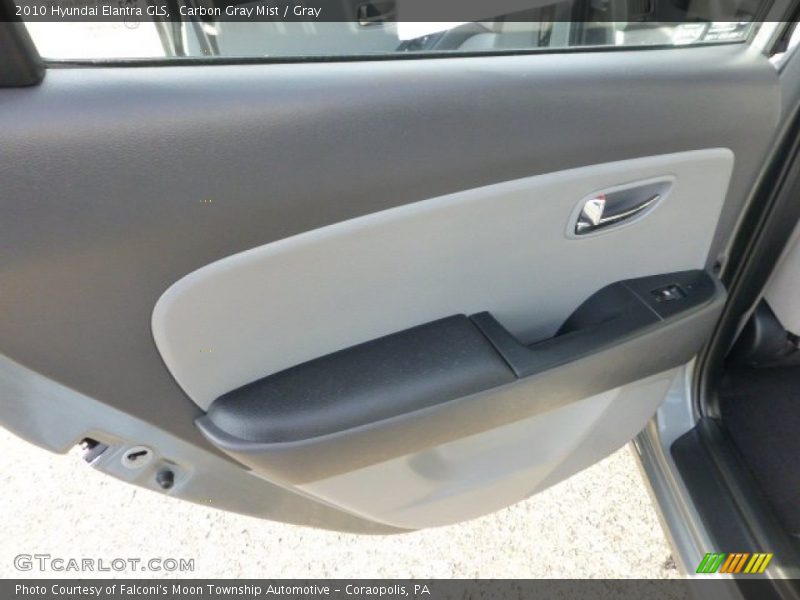 Carbon Gray Mist / Gray 2010 Hyundai Elantra GLS
