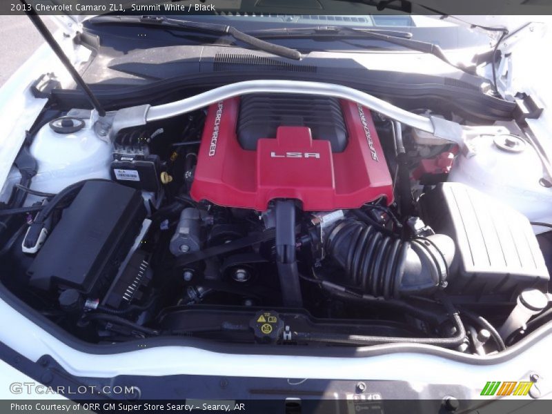  2013 Camaro ZL1 Engine - 6.2 Liter Eaton Supercharged OHV 16-Valve LSA V8