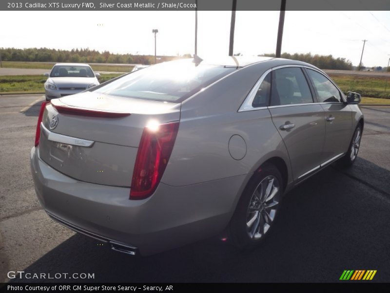Silver Coast Metallic / Shale/Cocoa 2013 Cadillac XTS Luxury FWD
