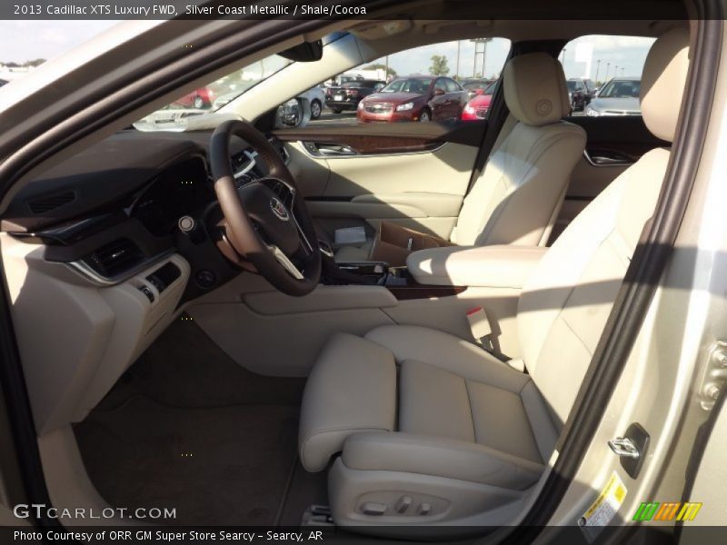 Silver Coast Metallic / Shale/Cocoa 2013 Cadillac XTS Luxury FWD