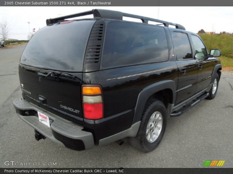 Black / Tan/Neutral 2005 Chevrolet Suburban 1500 Z71 4x4