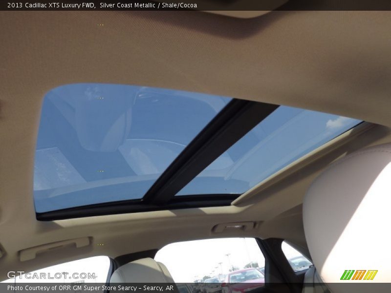 Silver Coast Metallic / Shale/Cocoa 2013 Cadillac XTS Luxury FWD