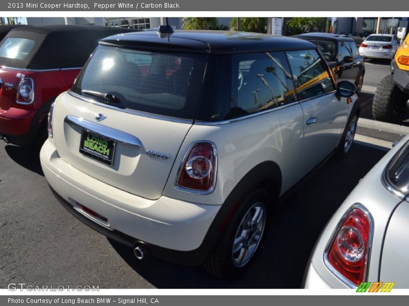 Pepper White / Carbon Black 2013 Mini Cooper Hardtop