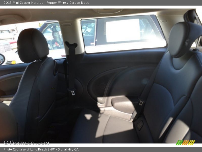 Pepper White / Carbon Black 2013 Mini Cooper Hardtop