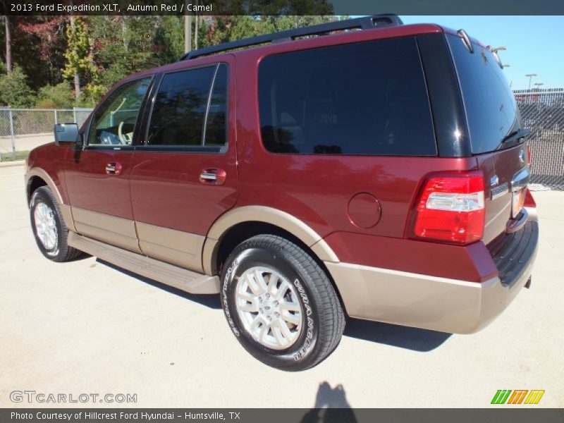Autumn Red / Camel 2013 Ford Expedition XLT