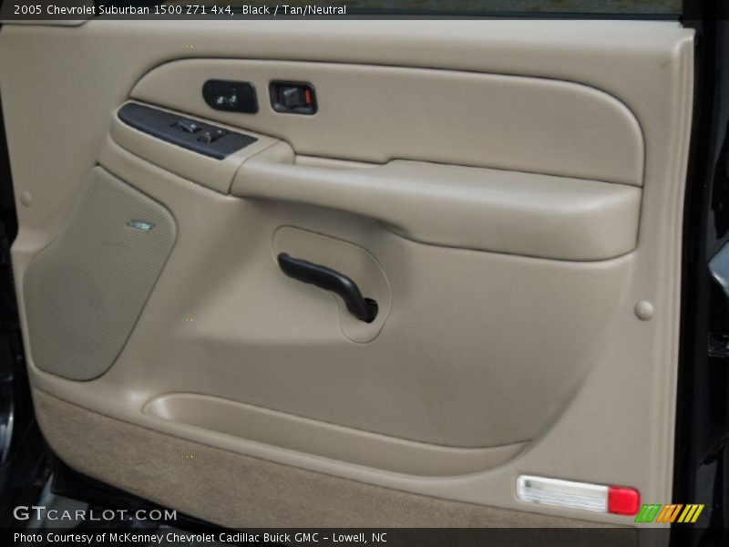 Black / Tan/Neutral 2005 Chevrolet Suburban 1500 Z71 4x4