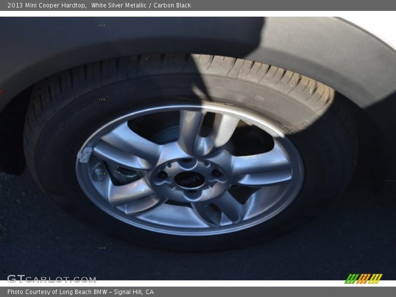 White Silver Metallic / Carbon Black 2013 Mini Cooper Hardtop