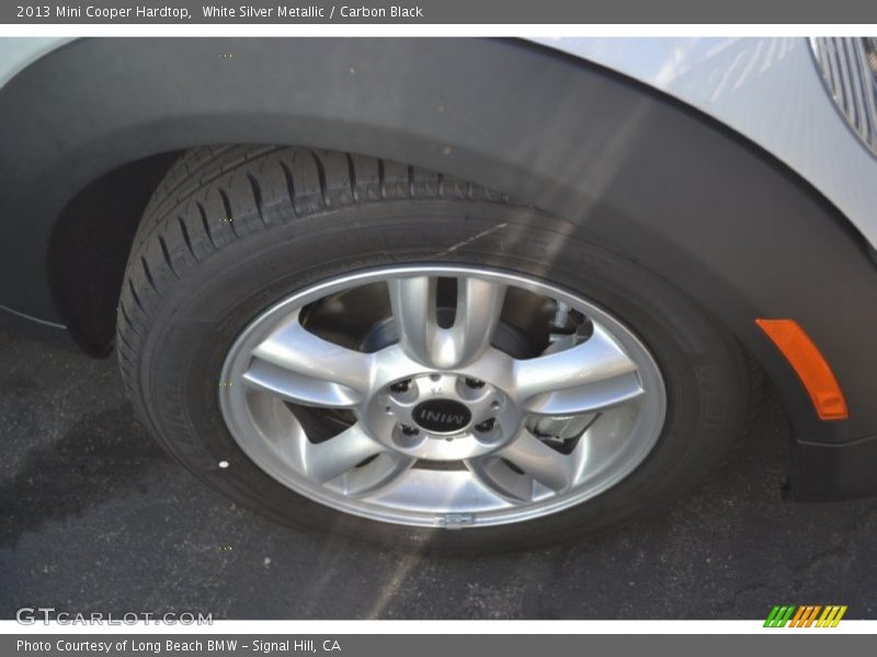 White Silver Metallic / Carbon Black 2013 Mini Cooper Hardtop
