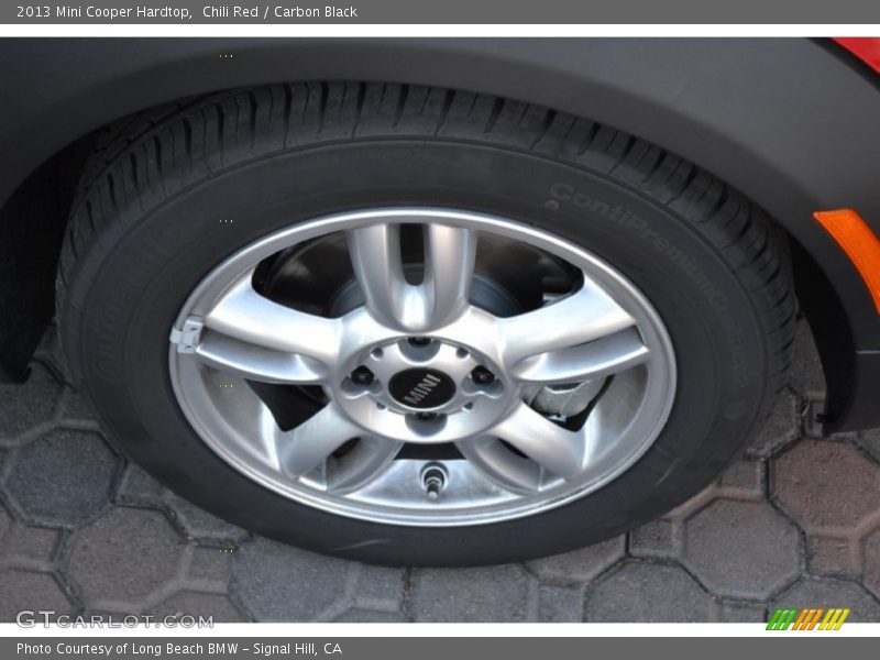 Chili Red / Carbon Black 2013 Mini Cooper Hardtop