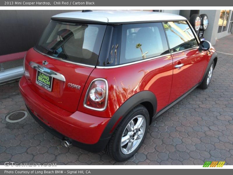 Chili Red / Carbon Black 2013 Mini Cooper Hardtop